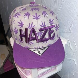 Purple Haze Marijuana Hat